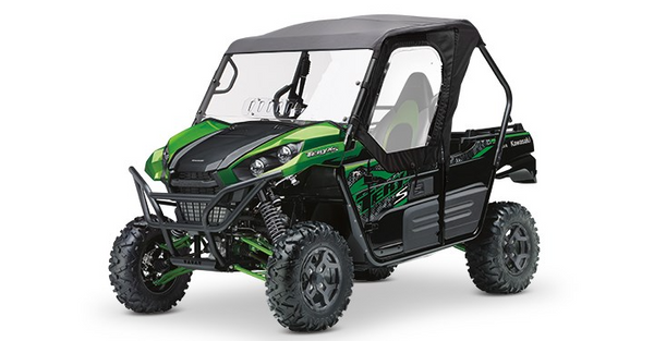 Kawasaki Teryx SxS Soft Cab Enclosure, Roof & Back