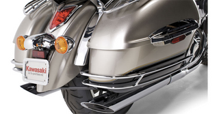 Kawasaki Vulcan 1700 Voyager Motorcycle Saddlebag Side Trim Set